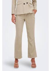 Pantalon flare beige JACQUELINE DE YONG pour femme seconde vue