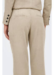 Pantalon flare beige JACQUELINE DE YONG pour femme seconde vue