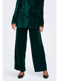 Pantalon large vert ONLY femme