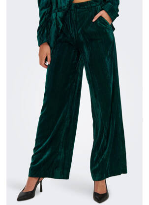 Pantalon large vert ONLY femme