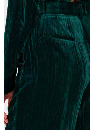 Pantalon large vert ONLY femme