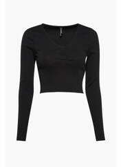 T-shirt noir ONLY pour femme seconde vue