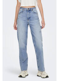 Jeans coupe droite bleu ONLY femme