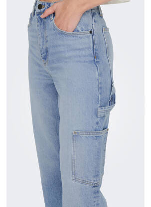 Jeans coupe droite bleu ONLY femme