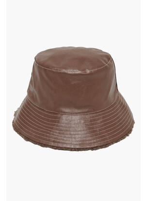 Chapeau marron ONLY femme