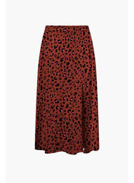 Jupe longue rouge ONLY femme