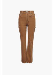 Pantalon cargo marron ONLY pour femme seconde vue