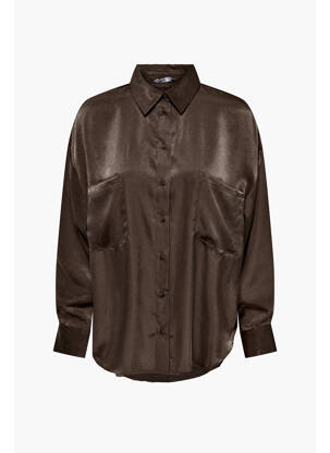 Chemisier marron ONLY femme