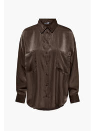Chemisier marron ONLY femme
