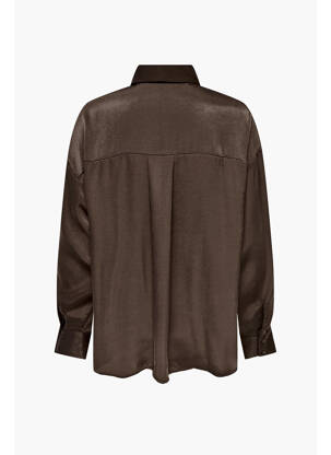 Chemisier marron ONLY femme