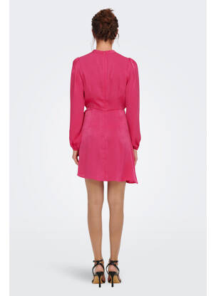Robe courte rose ONLY femme