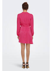 Robe courte rose ONLY pour femme seconde vue
