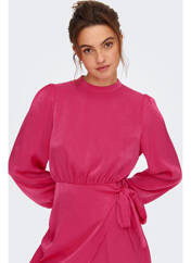Robe courte rose ONLY pour femme seconde vue