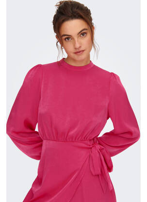 Robe courte rose ONLY femme