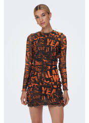 Robe courte noir NEON & NYLON pour femme seconde vue