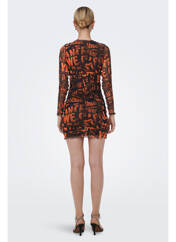 Robe courte noir NEON & NYLON pour femme seconde vue