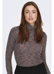 T-shirt marron ONLY pour femme seconde vue