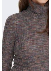 T-shirt marron ONLY pour femme seconde vue
