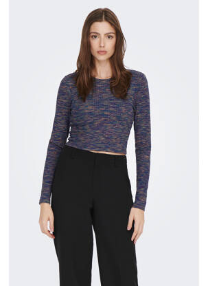 T-shirt bleu ONLY pour femme