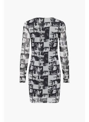 Robe courte blanc NEON & NYLON femme