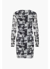 Robe courte blanc NEON & NYLON pour femme seconde vue
