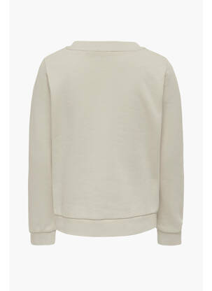 Sweat-shirt beige ONLY fille