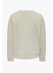 Sweat-shirt beige ONLY pour fille seconde vue