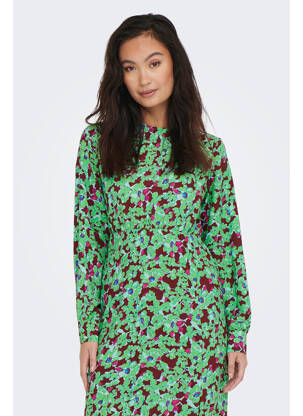 Robe longue vert ONLY pour femme