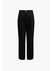 Pantalon chino noir ONLY pour femme seconde vue