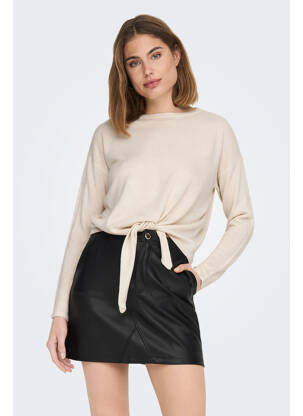 Pull marron ONLY femme