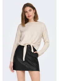 Pull marron ONLY femme