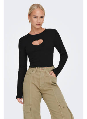 T-shirt noir NEON & NYLON femme
