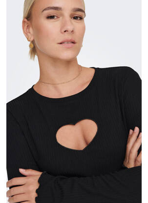 T-shirt noir NEON & NYLON femme