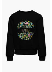Sweat-shirt noir ONLY pour fille seconde vue