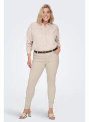 Jeans skinny beige CARMAKOMA pour femme seconde vue