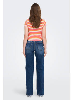 T-shirt orange ONLY femme
