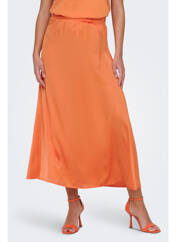 Jupe longue orange JACQUELINE DE YONG pour femme seconde vue