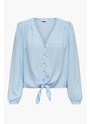 Chemisier bleu ONLY pour femme