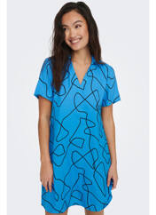 Robe courte bleu ONLY pour femme seconde vue