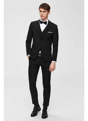 Pantalon chino noir SELECTED homme
