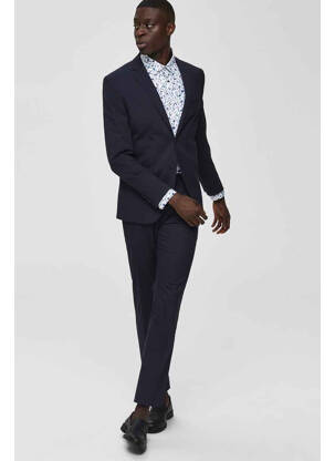 Pantalon chino bleu SELECTED homme