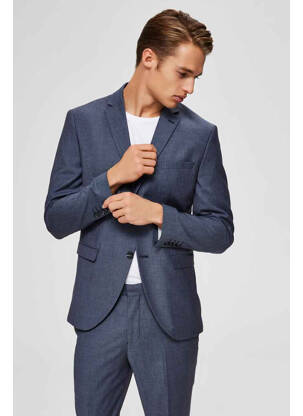 Blazer bleu SELECTED pour homme