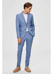 Pantalon chino bleu SELECTED pour homme seconde vue