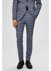 Pantalon chino bleu SELECTED pour homme seconde vue