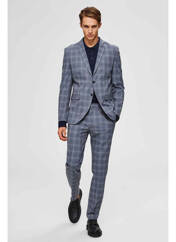 Pantalon chino bleu SELECTED pour homme seconde vue