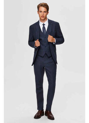 Gilet sans manche bleu SELECTED homme
