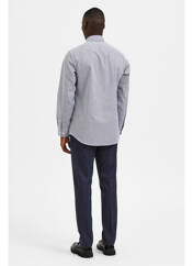 Chemise manches longues bleu SELECTED pour homme seconde vue
