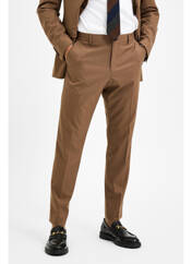 Pantalon chino marron SELECTED pour homme seconde vue