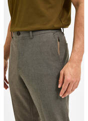 Pantalon chino beige SELECTED pour homme seconde vue