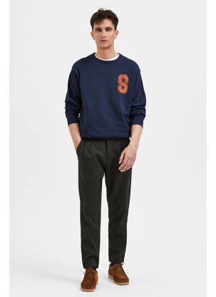 Pantalon chino vert SELECTED homme